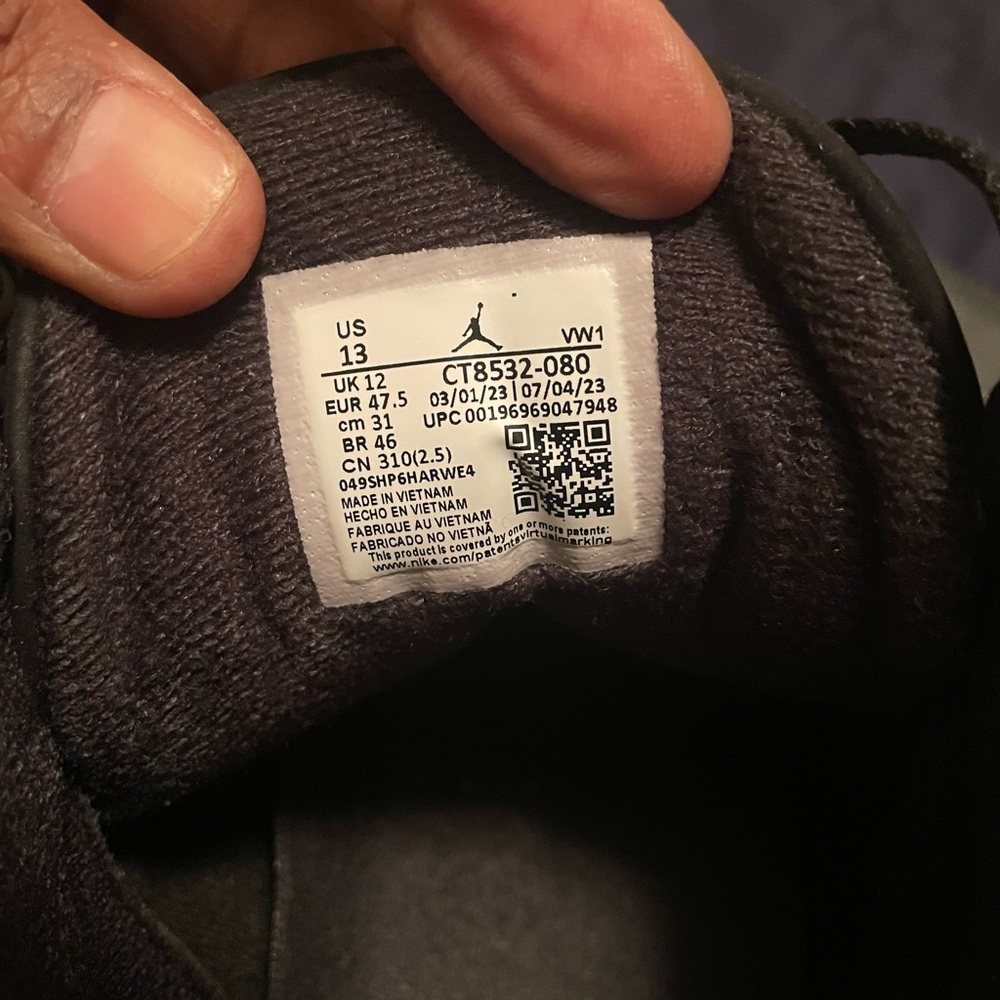 Nike Air Jordan 3 Fear - Picture 9 of 9